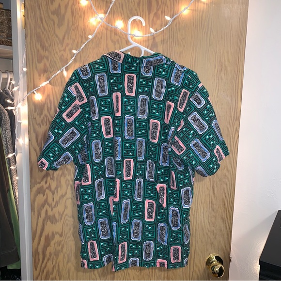 OVERSIZED BUTTON DOWN SHIRT - Picture 3 of 3